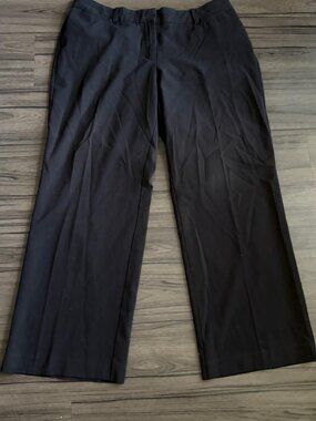 George black wide leg pants